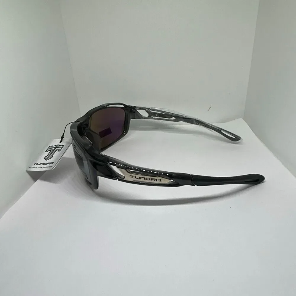 Tundra Mirrored Lens Sport Sunglasses UV400 – Wraparound – New